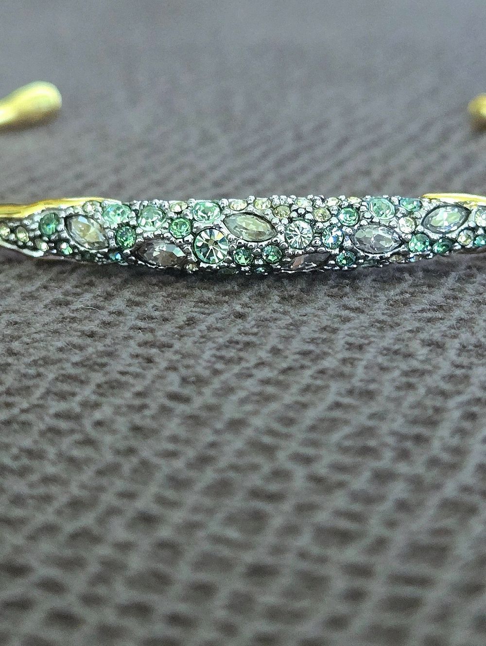 Alexis Bittar "Solanales" Thin Crystal💎 Cuff Bracelet - Picture 16 of 16
